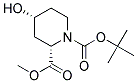 (2S,4R)-N-Boc-4-hydroxy piperidine-2-carboxylic acid methyl esterStructure,254882-06-9Structure (2S,4R)-N-Boc-4-hydroxy piperidine-2-carboxylic acid methyl ester Structure,254882-06-9Structure