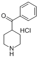4-Benzoylpiperidine hydrochloride Structure,25519-80-6Structure