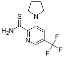 3-(1-pyrrolidinyl)-5-(trifluoromethyl)pyridine-2-carbothioamideStructure,257287-82-4Structure 3-(1-pyrrolidinyl)-5-(trifluoromethyl)pyridine-2-carbothioamide Structure,257287-82-4Structure