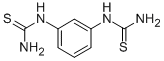 1,3-Phenylene-bis(2-thiourea)Structure,2591-01-7Structure 1,3-Phenylene-bis(2-thiourea) Structure,2591-01-7Structure