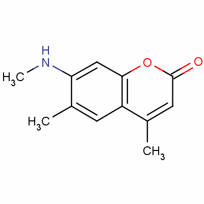 2H-1-benzopyran-2-one,4,6-dimethyl-7-(methylamino)-Structure,26078-24-0Structure 2H-1-benzopyran-2-one,4,6-dimethyl-7-(methylamino)- Structure,26078-24-0Structure