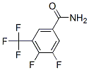 3,4-Difluoro-5-(trifluoromethyl)benzamideStructure,261944-88-1Structure 3,4-Difluoro-5-(trifluoromethyl)benzamide Structure,261944-88-1Structure
