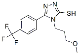 4-(3-甲氧基丙基)-5-[4-(三氟甲基)苯基]-4H-1,2,4-噻唑-3-硫醇結構式_261965-18-8結構式