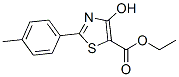 Ethyl 4-hydroxy-2-(4-methylphenyl)-1,3-thiazole-5-carboxylateStructure,263016-18-8Structure Ethyl 4-hydroxy-2-(4-methylphenyl)-1,3-thiazole-5-carboxylate Structure,263016-18-8Structure