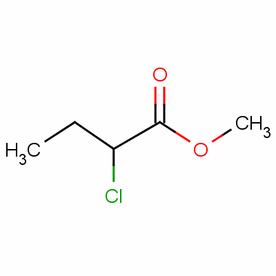 2-氯丁酸甲酯結(jié)構(gòu)式_26464-32-4結(jié)構(gòu)式