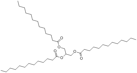 1,2,3-TritridecanoylglycerolStructure,26536-12-9Structure 1,2,3-Tritridecanoylglycerol Structure,26536-12-9Structure