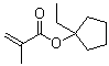 1-EthylcyclopentylmethacrylateStructure,266308-58-1Structure 1-Ethylcyclopentylmethacrylate Structure,266308-58-1Structure
