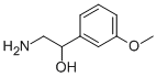 2-Amino-1-(3-methoxyphenyl)ethanolStructure,27382-18-9Structure 2-Amino-1-(3-methoxyphenyl)ethanol Structure,27382-18-9Structure