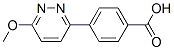 4-(6-Methoxypyridazin-3-yl)benzoic acidStructure,281232-88-0Structure 4-(6-Methoxypyridazin-3-yl)benzoic acid Structure,281232-88-0Structure