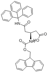 Fmoc-β-Homoasn(Trt)-OH結(jié)構(gòu)式_283160-20-3結(jié)構(gòu)式