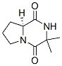 (S)-(9CI)-六氫-3,3-二甲基吡咯并[1,2-a]吡嗪-1,4-二酮結(jié)構(gòu)式_28385-33-3結(jié)構(gòu)式
