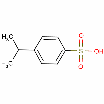2(4)-(異丙基)苯磺酸結構式_28631-63-2結構式