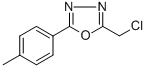 2-Chloromethyl -5-(4-methylphenyl )-1,3,4-oxadiazoleStructure,287197-95-9Structure 2-Chloromethyl -5-(4-methylphenyl )-1,3,4-oxadiazole Structure,287197-95-9Structure