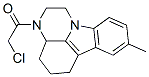 2-氯-1-(8-甲基-1,2,3a,4,5,6-六氫吡嗪[3,2,1-jk]咔唑-3-基)-乙酮結(jié)構(gòu)式_28742-49-6結(jié)構(gòu)式