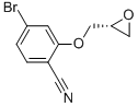(R)-4-溴-2-(環(huán)氧乙烷-2-甲氧基)苯甲腈結(jié)構(gòu)式_288067-41-4結(jié)構(gòu)式