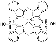 銅酞菁二磺酸結(jié)構(gòu)式_29188-28-1結(jié)構(gòu)式