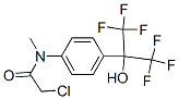 2-氯-N-(4-(1,1,1,3,3,3-六氟-2-羥基丙烷-2-基)苯基)-N-甲基乙酰胺結(jié)構(gòu)式_294196-95-5結(jié)構(gòu)式