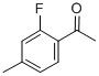 2-氟-4-甲基苯乙酮結(jié)構(gòu)式_29427-48-3結(jié)構(gòu)式