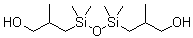 1,3-Bis(3-hydroxyisobutyl)tetramethyldisiloxaneStructure,29706-30-7Structure 1,3-Bis(3-hydroxyisobutyl)tetramethyldisiloxane Structure,29706-30-7Structure