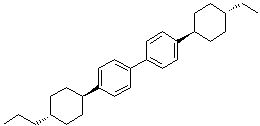 Trans,trans-4-(4-propylcyclohexyl)-4-(4-ethylcyclohexyl)-biphenylStructure,300545-17-9Structure Trans,trans-4-(4-propylcyclohexyl)-4-(4-ethylcyclohexyl)-biphenyl Structure,300545-17-9Structure