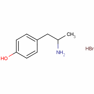 Hydroxyamphetamine hydrobromideStructure,306-21-8Structure Hydroxyamphetamine hydrobromide Structure,306-21-8Structure