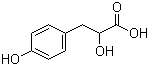 3-(4-羥基苯基)乳酸結(jié)構(gòu)式_306-23-0結(jié)構(gòu)式