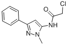 N1-(1-methyl-3-phenyl-1h-pyrazol-5-yl)-2-chloroacetamideStructure,306935-25-1Structure N1-(1-methyl-3-phenyl-1h-pyrazol-5-yl)-2-chloroacetamide Structure,306935-25-1Structure