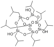 1,3,5,7,9,11,14-Heptaisobutyltricyclo[7.3.3.15,11]heptasiloxane-endo-3,7,14-triol Structure,307531-92-6Structure