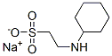 2-環(huán)己胺基乙磺酸鈉結(jié)構(gòu)式_3076-05-9結(jié)構(gòu)式