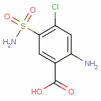 Furosemide related compound b (100 mg) (4-chloro-5-sulfamoylanthranilic acid)Structure,3086-91-7Structure Furosemide related compound b (100 mg) (4-chloro-5-sulfamoylanthranilic acid) Structure,3086-91-7Structure