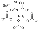 Ammonium carbonate/scandium carbonate double salt monohydrateStructure,312623-99-7Structure Ammonium carbonate/scandium carbonate double salt monohydrate Structure,312623-99-7Structure