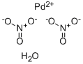 Palladium(ii) nitrate hydrateStructure,313222-87-6Structure Palladium(ii) nitrate hydrate Structure,313222-87-6Structure