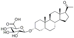 Pregnanolone 3-beta-D-GlucuronideStructure,31329-54-1Structure Pregnanolone 3-beta-D-Glucuronide Structure,31329-54-1Structure