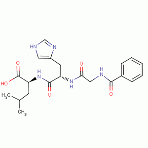 Hippuryl-l-histidyl-l-leucine,tetrahydrateStructure,31373-65-6Structure Hippuryl-l-histidyl-l-leucine,tetrahydrate Structure,31373-65-6Structure