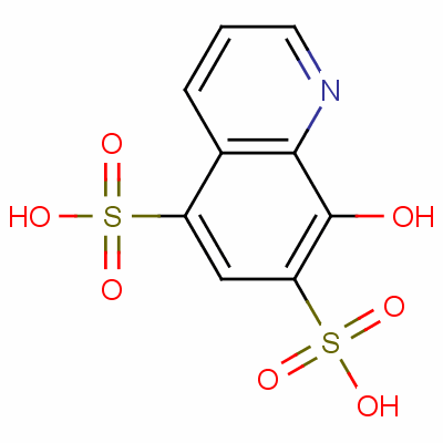8-Hydroxyquinoline-5,7-disulphonic acidStructure,31568-84-0Structure 8-Hydroxyquinoline-5,7-disulphonic acid Structure,31568-84-0Structure