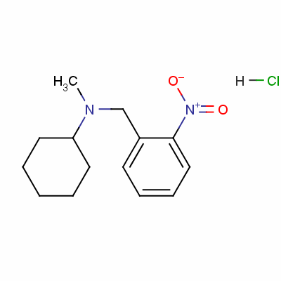 N-cyclohexyl-n-methyl-2-nitrobenzylamine monohydrochlorideStructure,31611-42-4Structure N-cyclohexyl-n-methyl-2-nitrobenzylamine monohydrochloride Structure,31611-42-4Structure