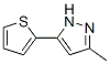 3-Methyl-5-(2-thienyl)-1H-pyrazoleStructure,31618-80-1Structure 3-Methyl-5-(2-thienyl)-1H-pyrazole Structure,31618-80-1Structure