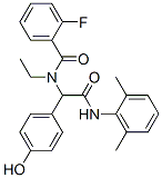 (9ci)-n-(2,6-二甲基苯基)-alpha-[乙基 (2-氟苯甲酰基)氨基]-4-羥基苯乙酰胺結(jié)構(gòu)式_316187-34-5結(jié)構(gòu)式