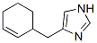 (9ci)-4-(2-環(huán)己烯-1-甲基)-1H-咪唑結構式_317337-95-4結構式
