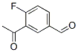 Benzaldehyde,3-acetyl-4-fluoro-Structure,319455-11-3Structure Benzaldehyde,3-acetyl-4-fluoro- Structure,319455-11-3Structure