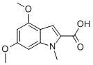 4,6-Dimethoxy-1-methyl-1h-indole-2-carboxylic acidStructure,319906-50-8Structure 4,6-Dimethoxy-1-methyl-1h-indole-2-carboxylic acid Structure,319906-50-8Structure