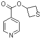 4-Pyridinecarboxylicacid3-thietanylesterStructure,321724-35-0Structure 4-Pyridinecarboxylicacid3-thietanylester Structure,321724-35-0Structure