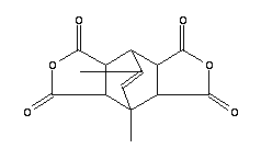 1,14-二甲基-4,10-二噁四環(huán)[5.5.2.0(2,6).0(8,12)]-13-十四烯-3,5,9,11-四酮結(jié)構(gòu)式_32251-35-7結(jié)構(gòu)式