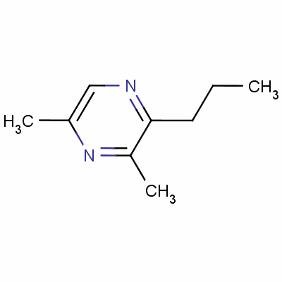 3,5-Dimethyl-2-propylpyrazineStructure,32350-16-6Structure 3,5-Dimethyl-2-propylpyrazine Structure,32350-16-6Structure