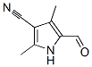 Pyrrole-3-carbonitrile, 5-formyl-2,4-dimethyl- (8ci)Structure,32487-71-1Structure Pyrrole-3-carbonitrile, 5-formyl-2,4-dimethyl- (8ci) Structure,32487-71-1Structure