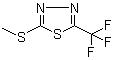 2-(Methylthio)-5-(trifluoromethyl)-1,3,4-thiadiazoleStructure,32539-16-5Structure 2-(Methylthio)-5-(trifluoromethyl)-1,3,4-thiadiazole Structure,32539-16-5Structure