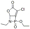 4-氯-6-乙氧基-7-乙基-2-氧雜-7-氮雜-6-磷雜雙環(huán)[3.2.0]庚-4-烯-3-酮6-氧化物結(jié)構(gòu)式_329201-01-6結(jié)構(gòu)式