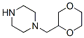 Piperazine,1-(1,4-dioxan-2-ylmethyl)-(9ci)Structure,329217-47-2Structure Piperazine,1-(1,4-dioxan-2-ylmethyl)-(9ci) Structure,329217-47-2Structure