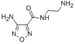 4-氨基-N-(2-氨基乙基)-1,2,5-噁二唑-3-羧酰胺結(jié)構(gòu)式_329922-36-3結(jié)構(gòu)式