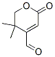 2H-pyran-4-carboxaldehyde,5,6-dihydro-5,5-dimethyl-2-oxo-(9ci)Structure,330154-77-3Structure 2H-pyran-4-carboxaldehyde,5,6-dihydro-5,5-dimethyl-2-oxo-(9ci) Structure,330154-77-3Structure